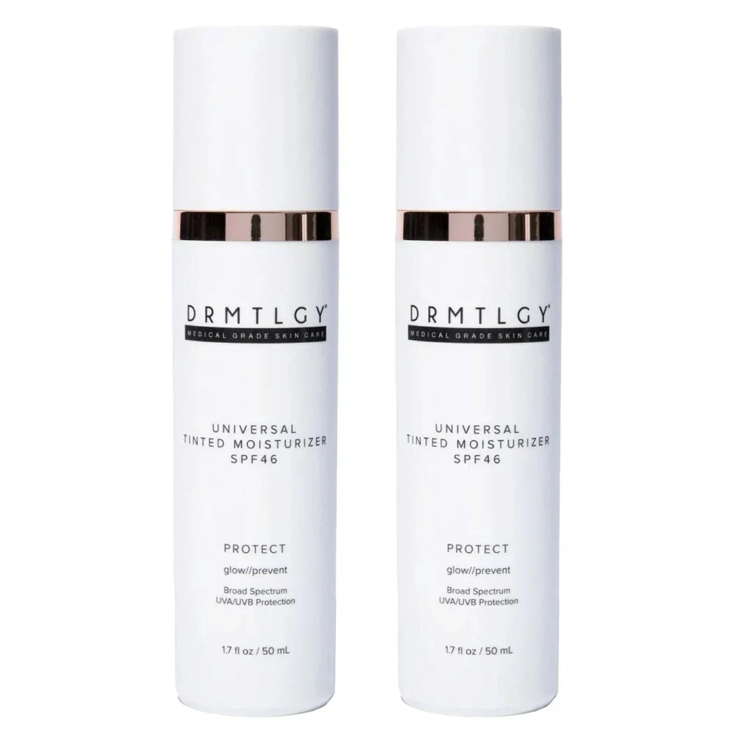 2 pack drmtlgy Universal Tinted Moisturizer SPF 46