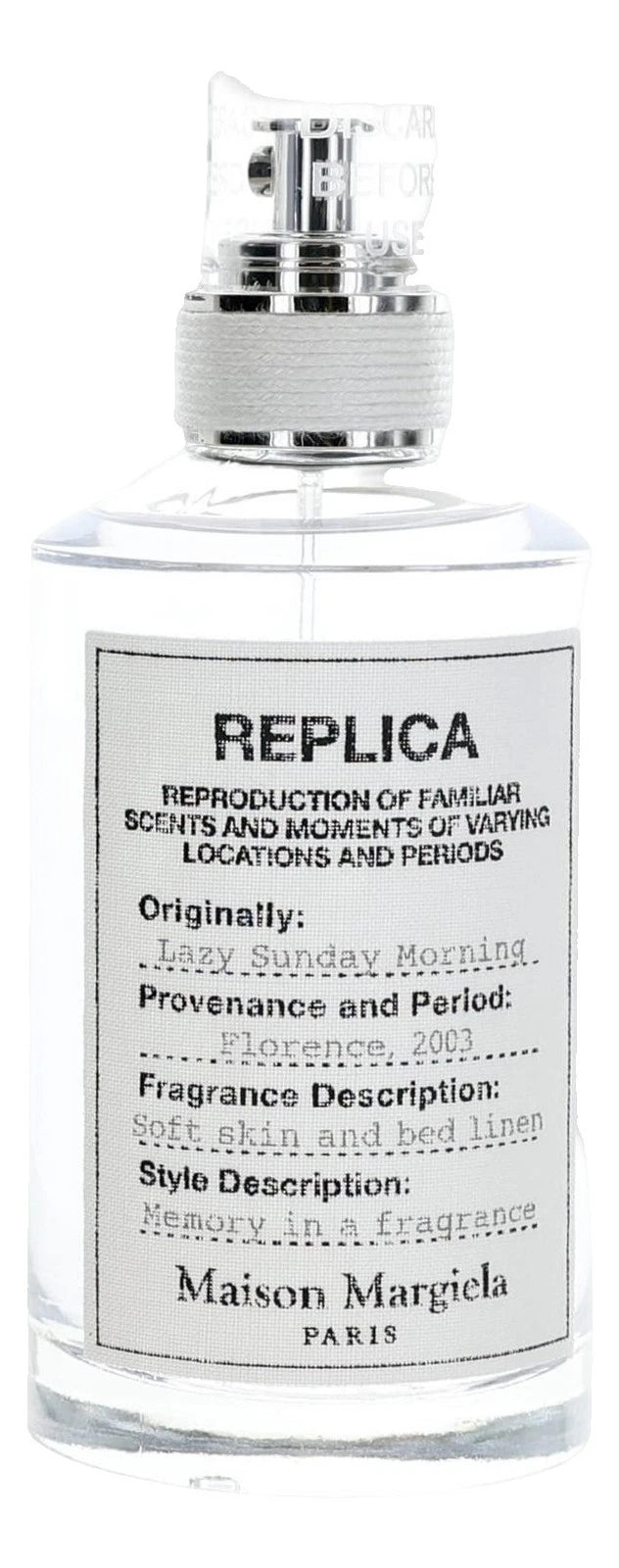 Replica Lazy Sunday Morning by Maison Margiela, 3.4oz EDT Spray for Unisex